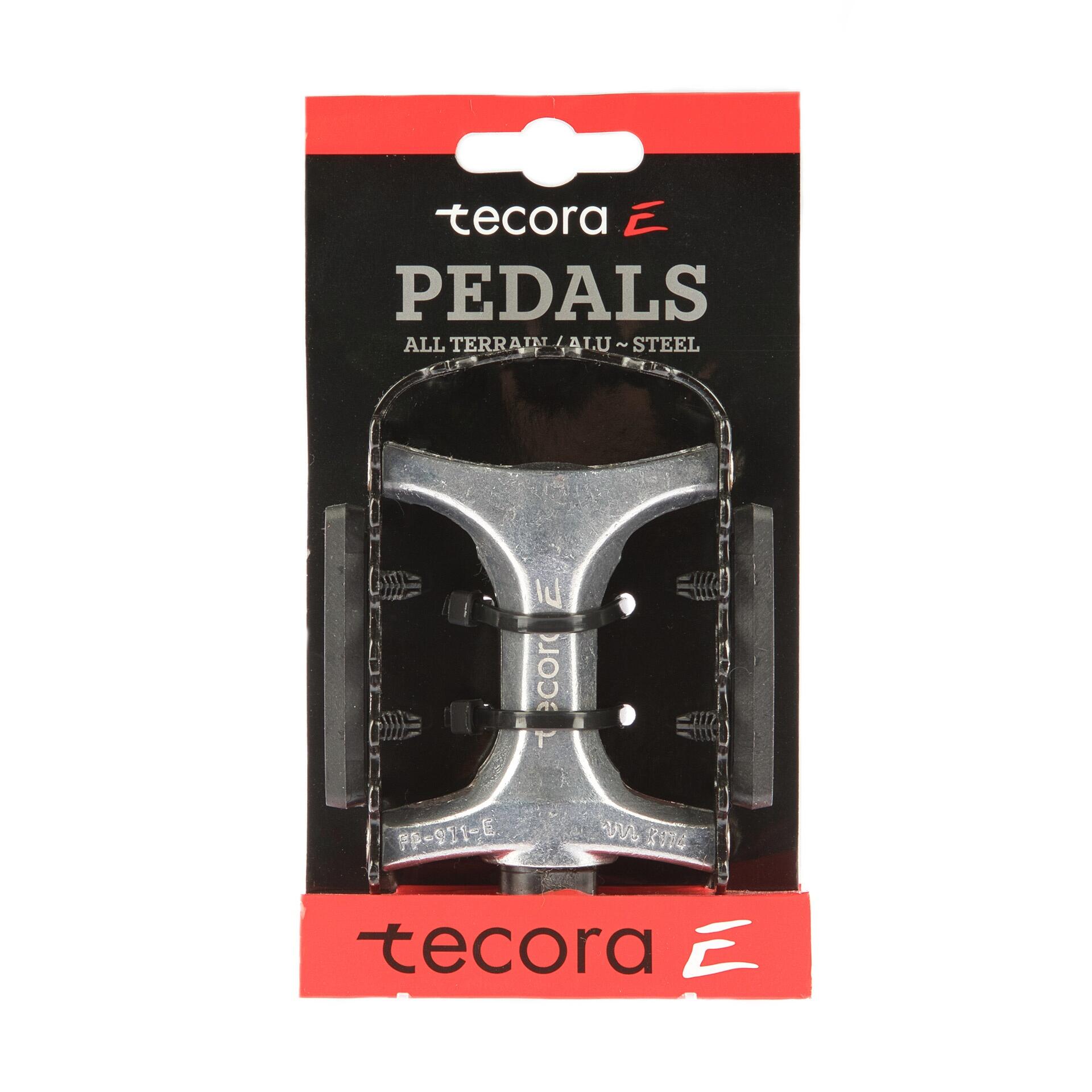 Pedales de plataforma de aluminio 9/16 pulgadas MTB Silver 2/2