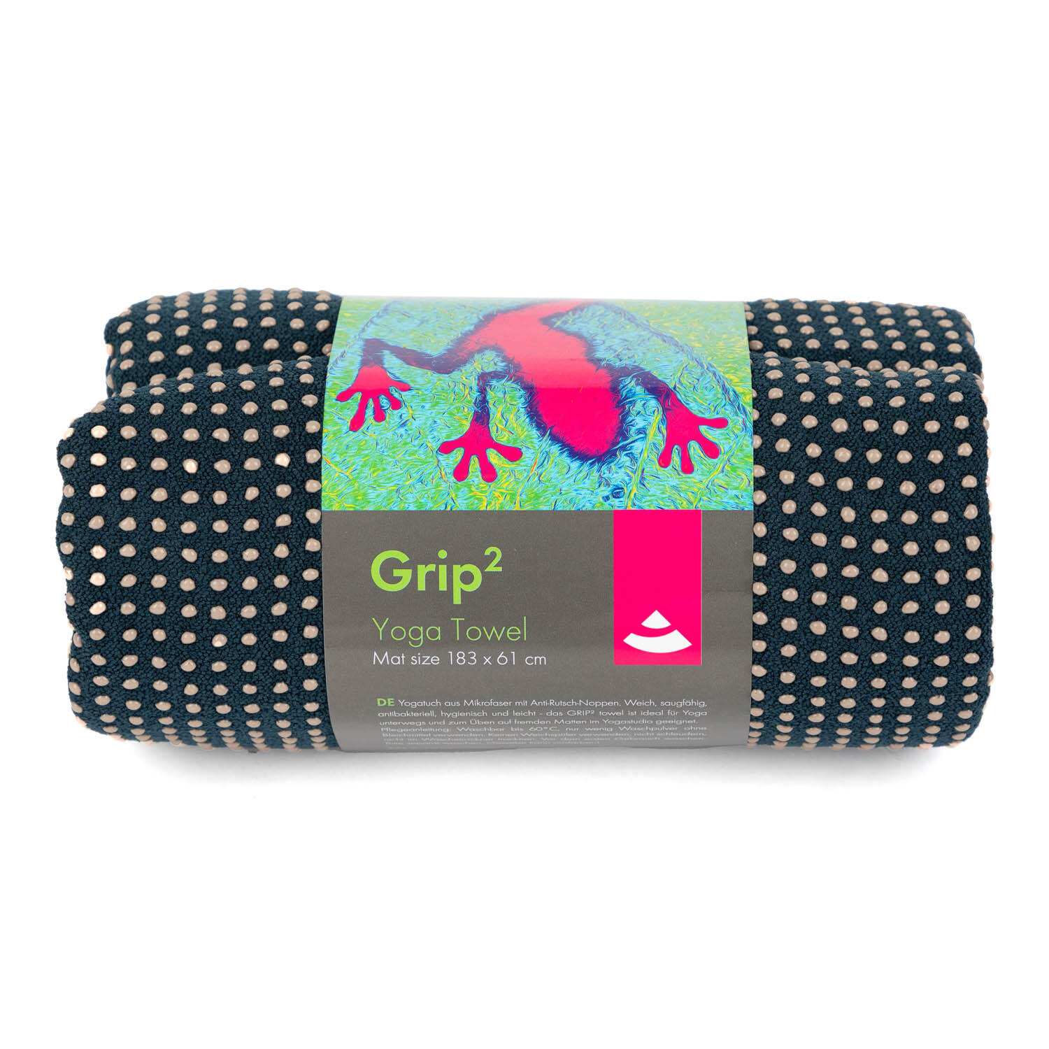 GRIP yogahanddoek 183 x 61 cm van microvezel 2/5