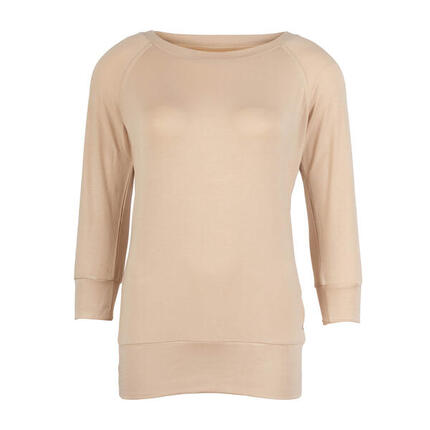 Yamadhi Casual ¾ Yoga Longsleeve, caramel beige L