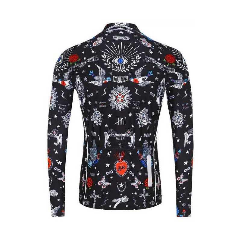 Maillot Largo Tatto Black - Cycology S 3/3