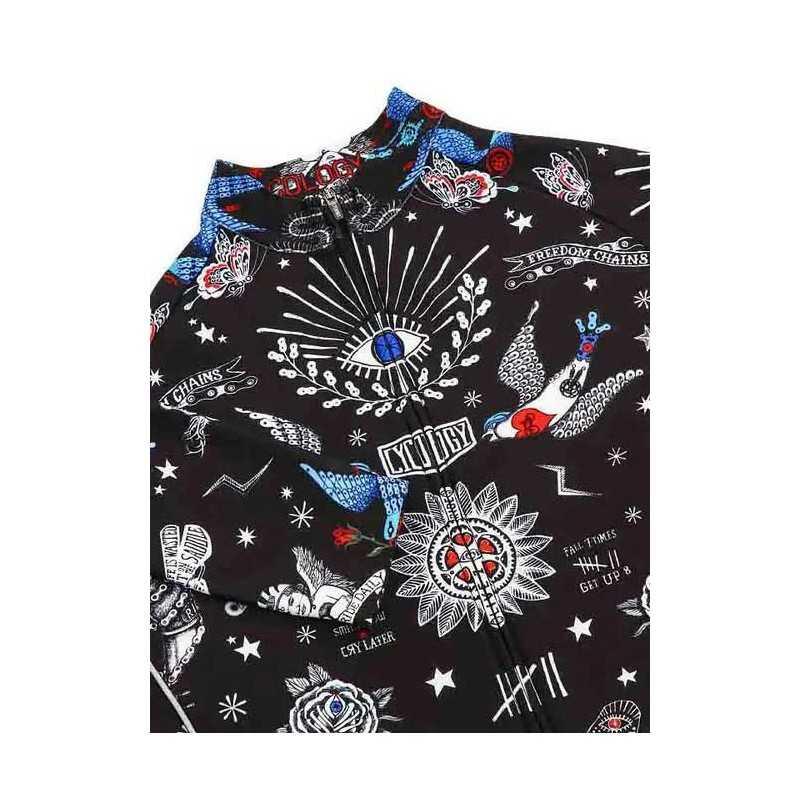 Maillot Largo Tatto Black - Cycology S 2/3