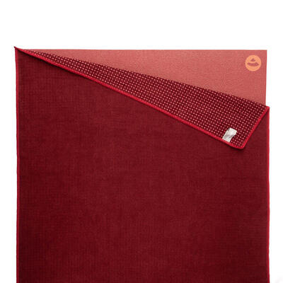 Yogatuch GRIP ² Yoga Towel mit Antirutschnoppen lodengrün