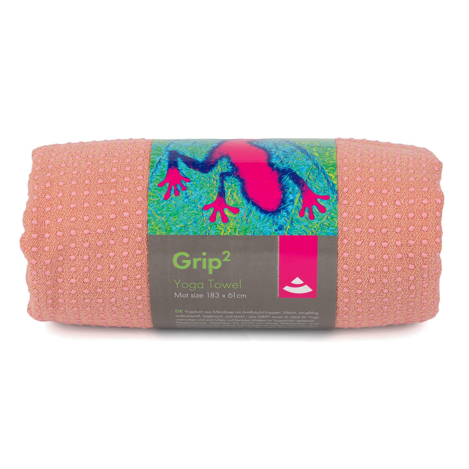 GRIP yogahanddoek 183 x 61 cm van microvezel 2/5