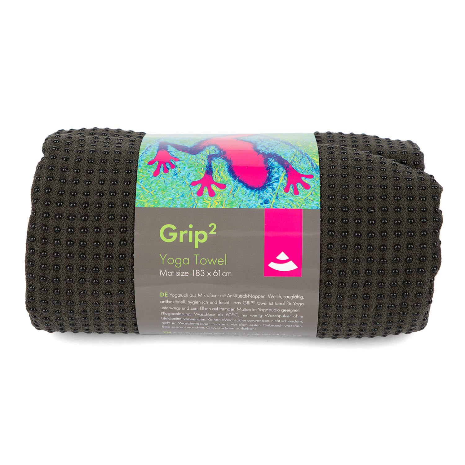 GRIP yogahanddoek 183 x 61 cm van microvezel 2/5