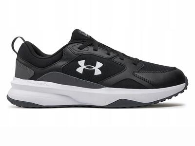 Heren trainingsschoenen under armour charged edge zwart/castlerock/wit