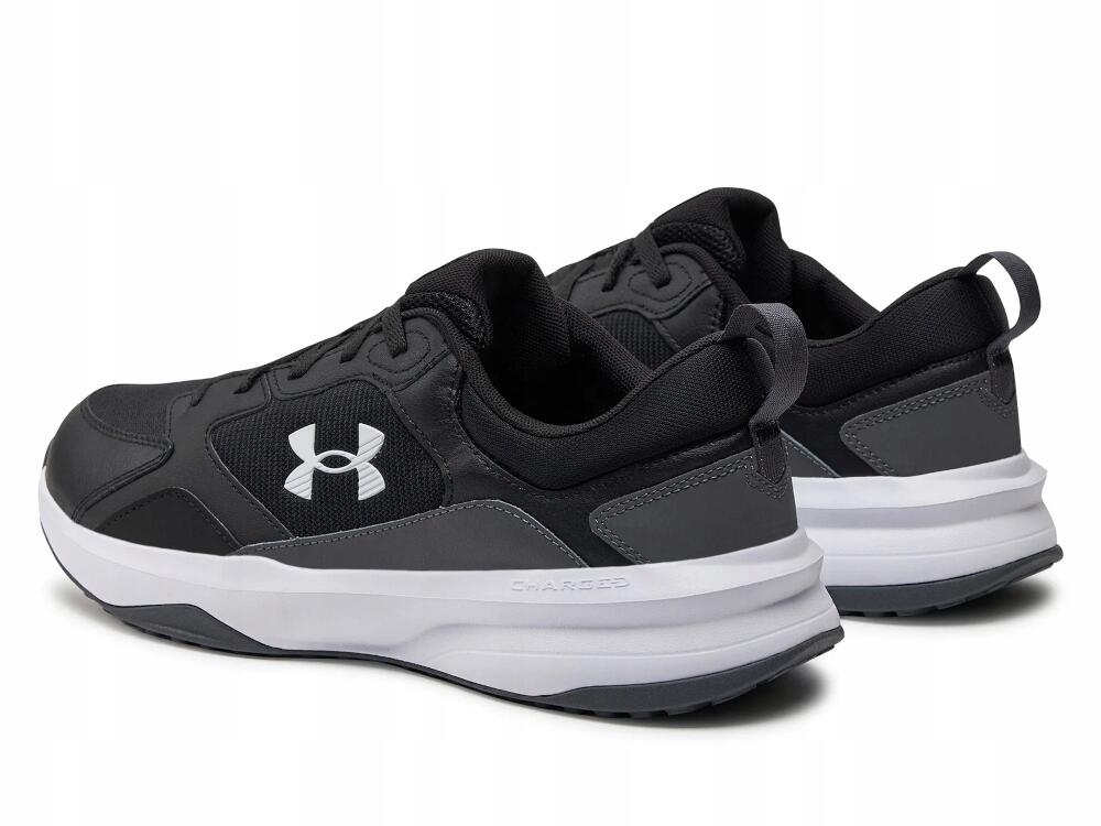 Herren Trainingsschuhe Under Armour Charged Edge schwarz/castlerock/weiß 6/7