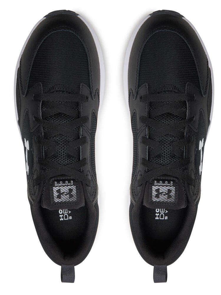 Herren Trainingsschuhe Under Armour Charged Edge schwarz/castlerock/weiß 7/7