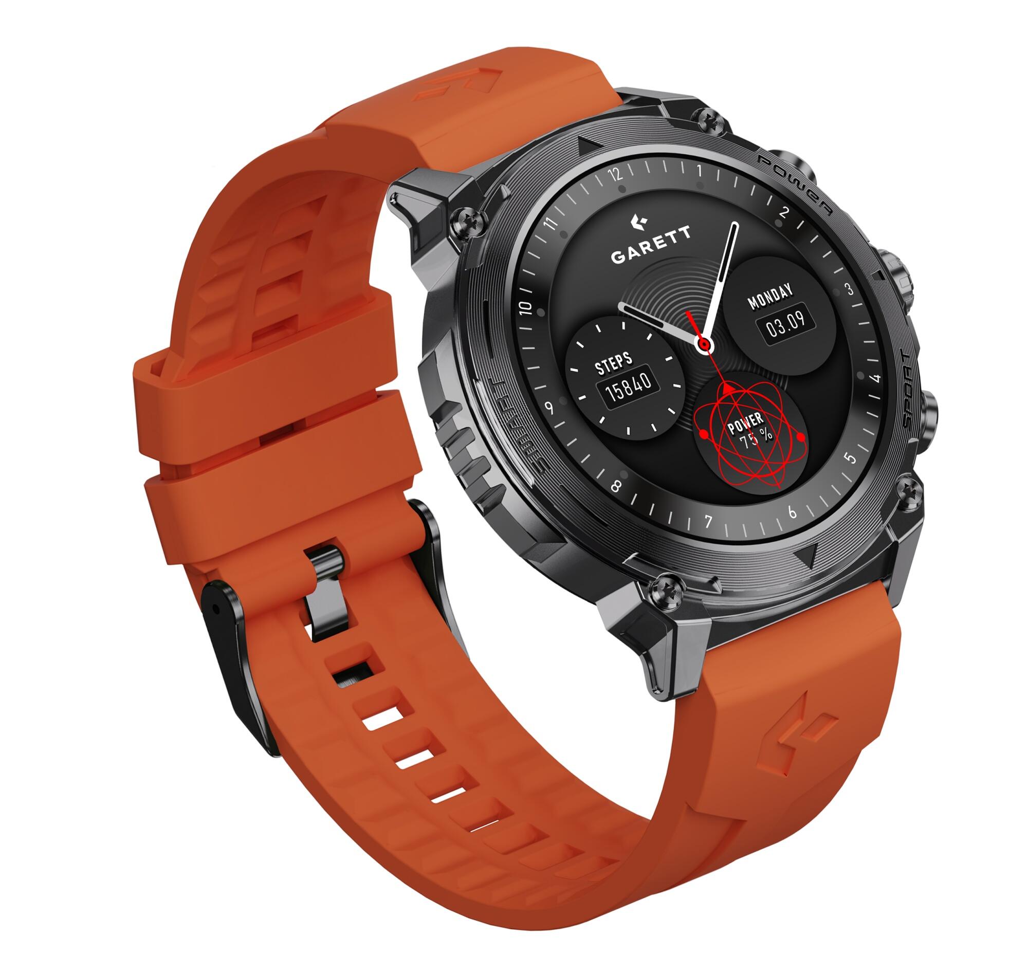 Smartwatch Garett Atom stalowy 7/7