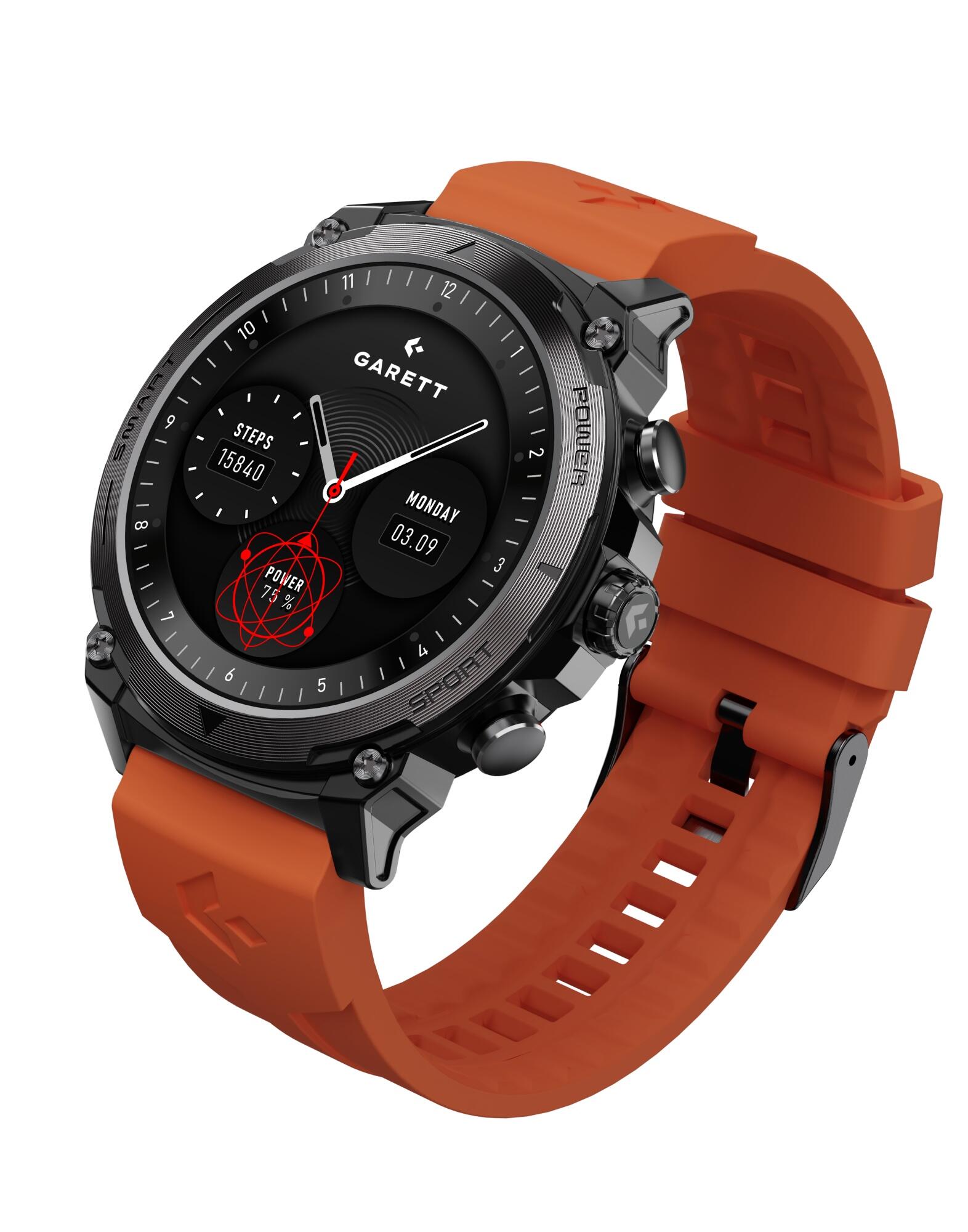 Smartwatch Garett Atom stalowy 6/7
