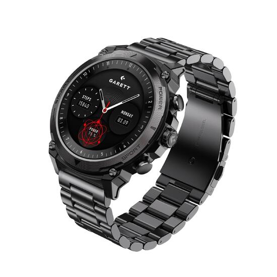 Smartwatch Garett Atom stalowy
