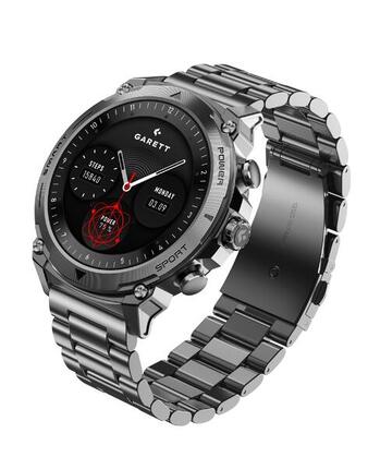 Smartwatch Garett Atom stalowy