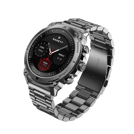 Smartwatch Garett Atom stalowy