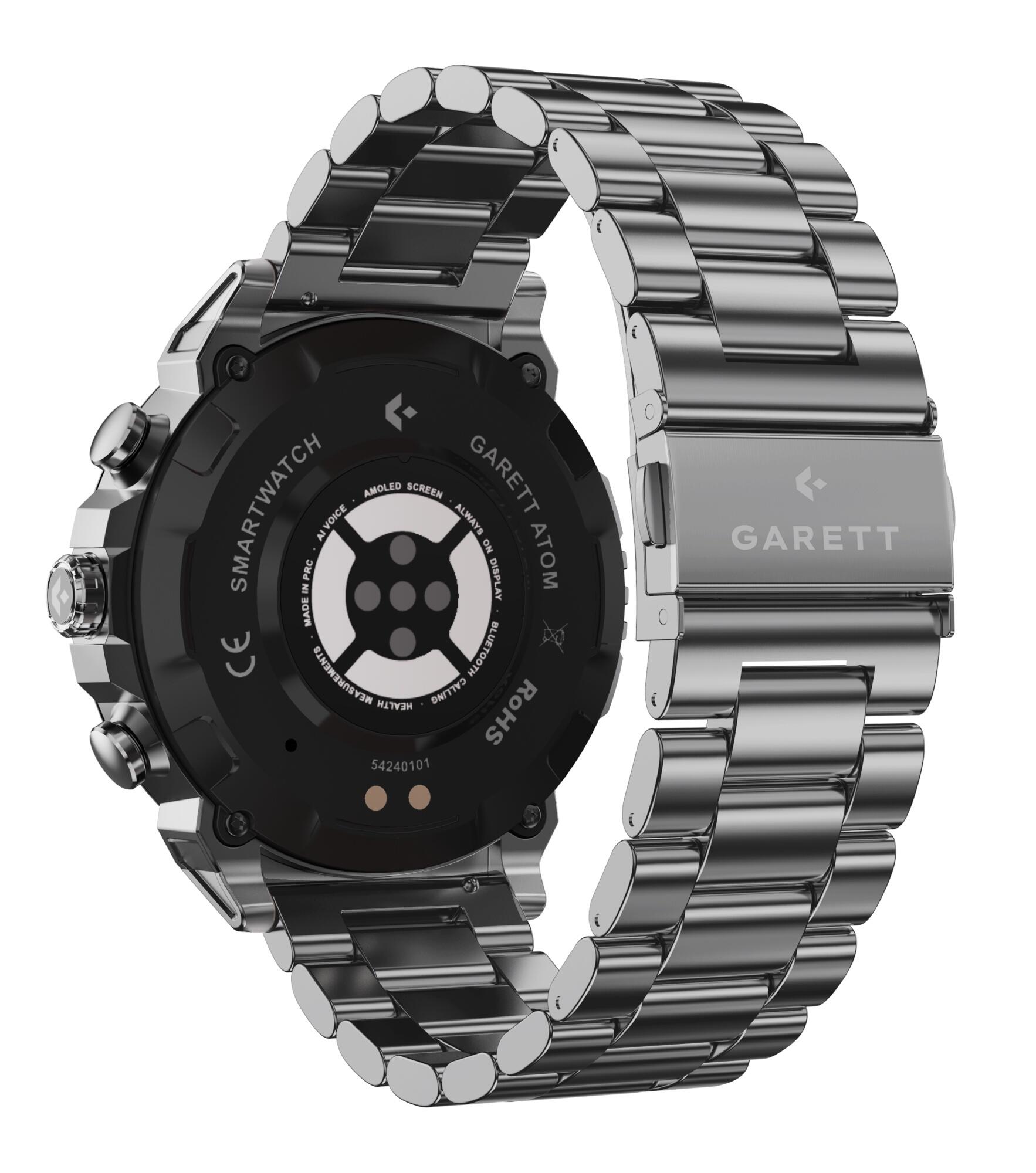 Smartwatch Garett Atom stalowy 5/7