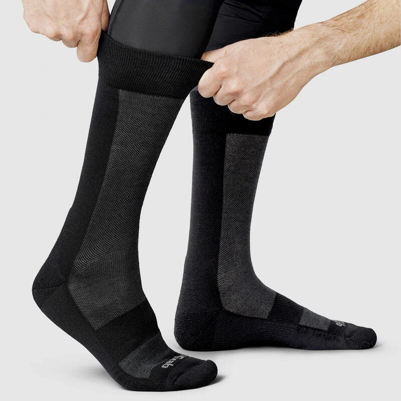 Gripgrab Alpine Merino High Cut Winter Socks Black - M - (41-44)