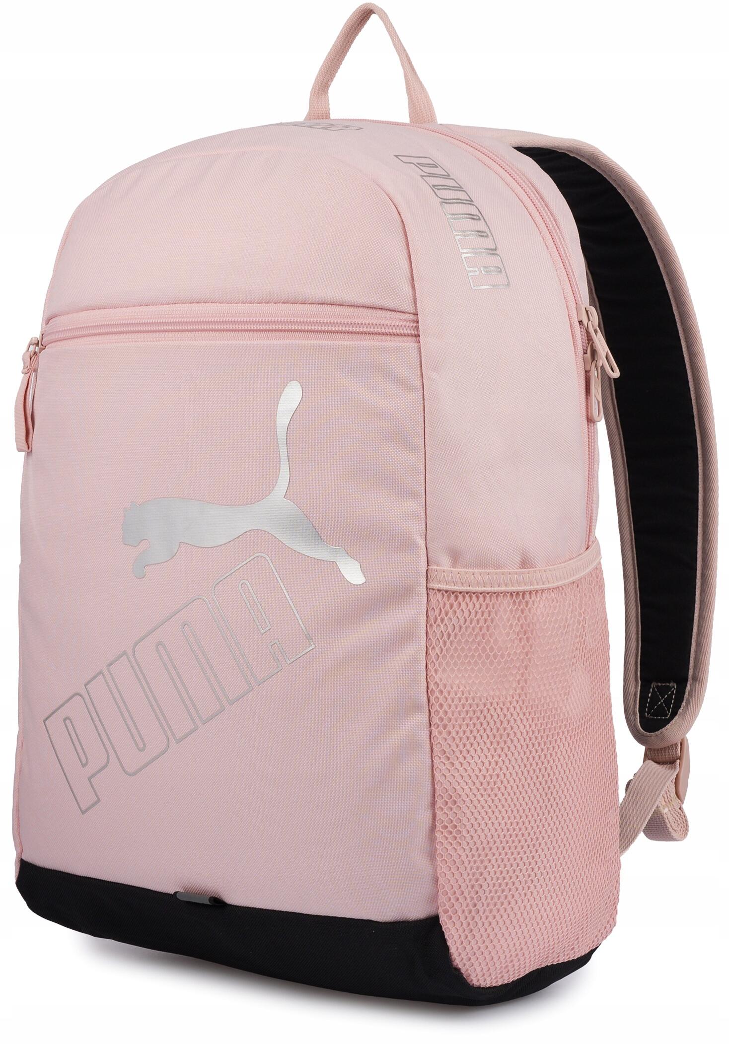 Plecak sportowy miejski na wyjazd damski różowy Puma Phase 2/7