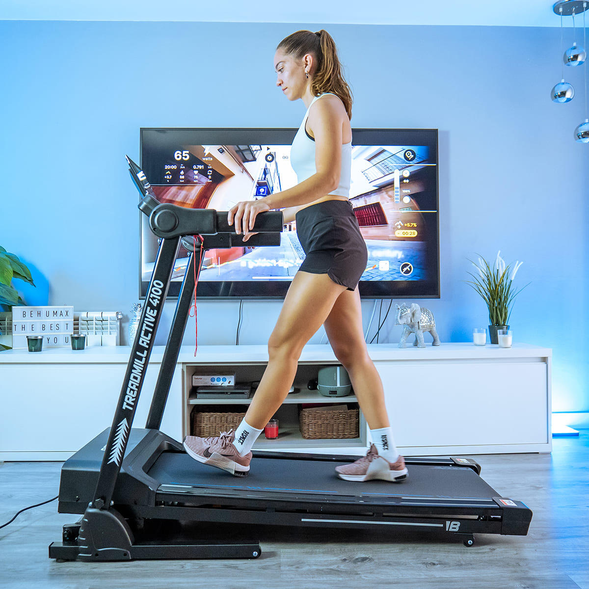 Cinta de Correr Treadmill Active 4100 Behumax 2/5