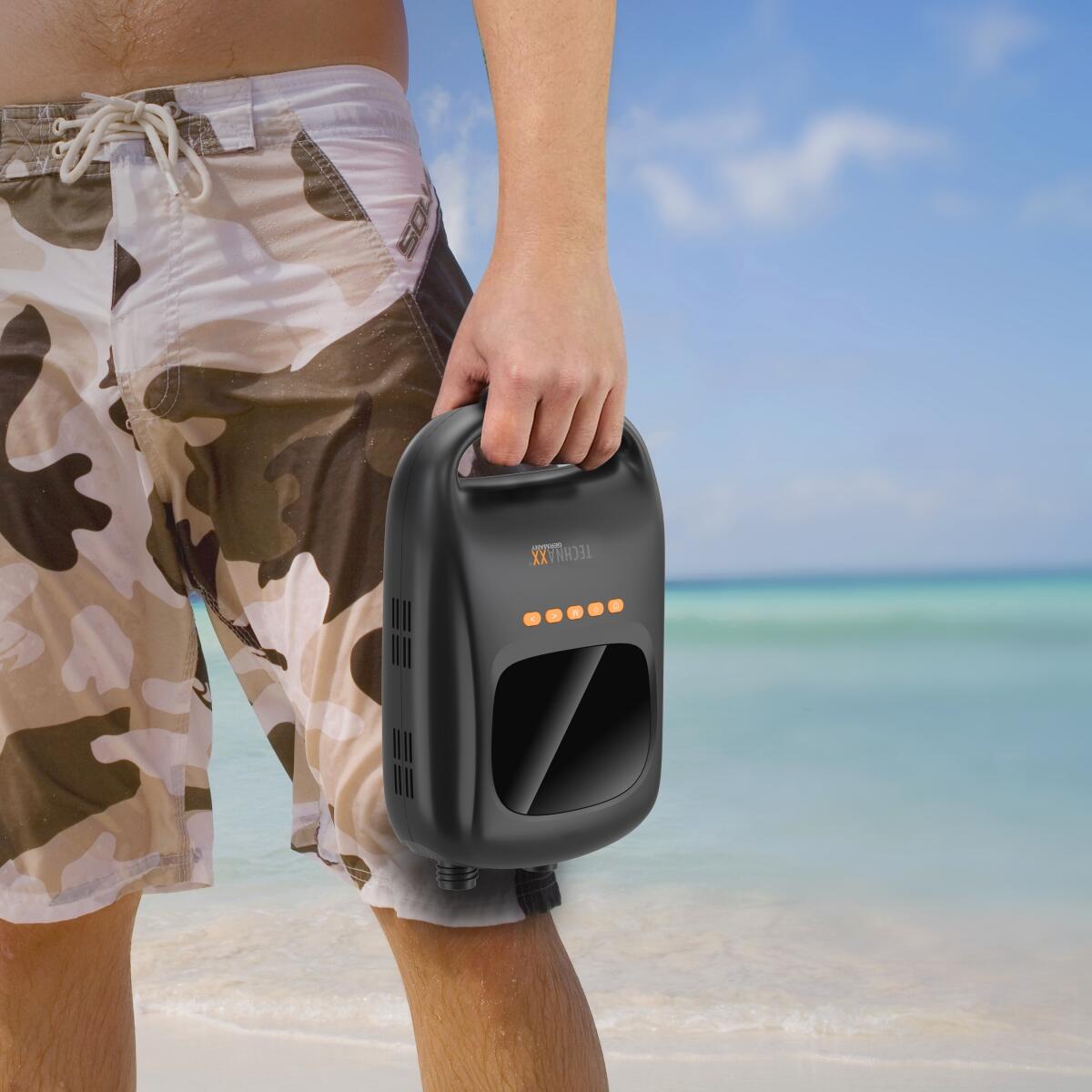 Technaxx SUP-Akku-Luftpumpe mit Powerbank-Funktion TX-266 6/7