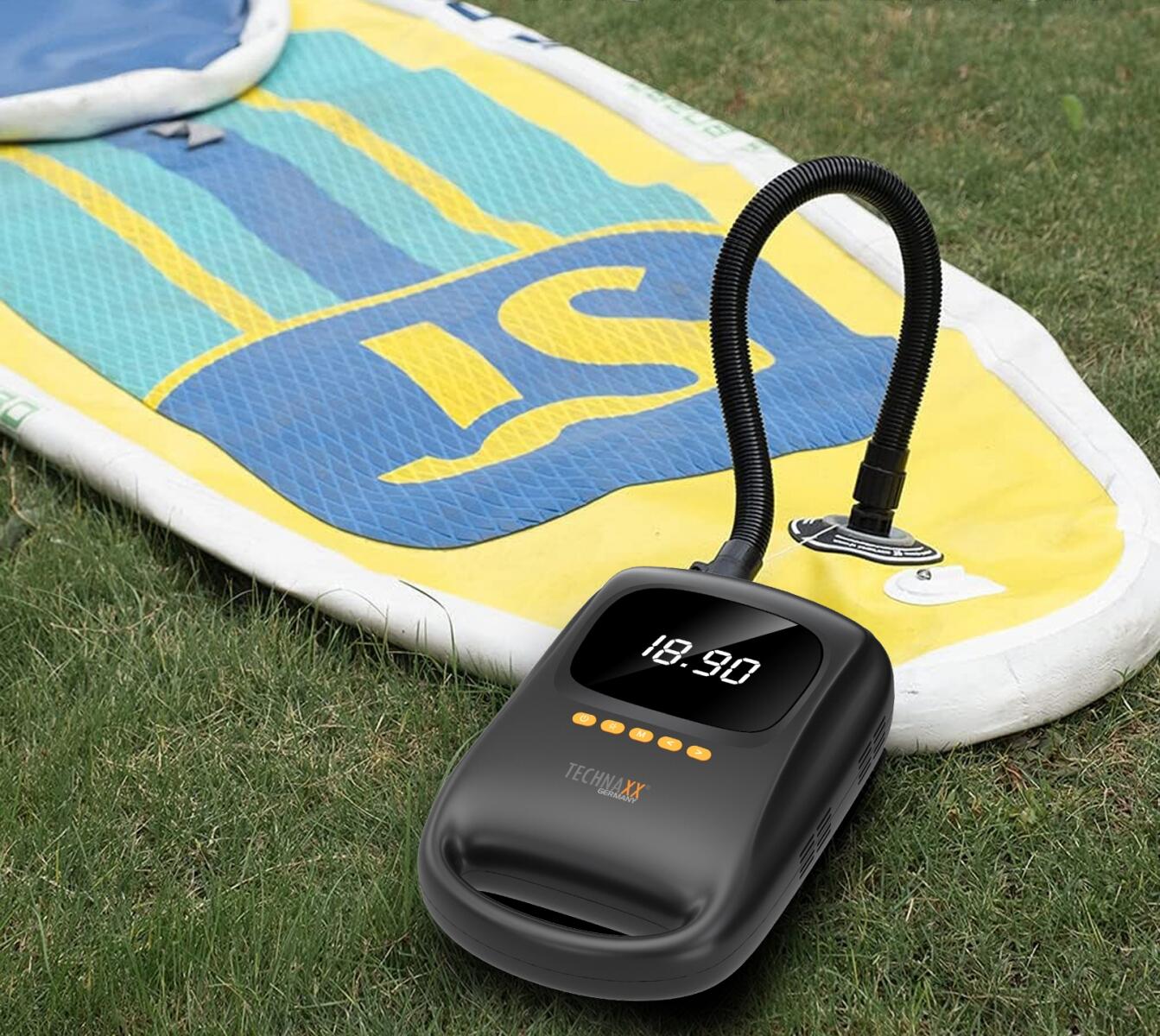 Technaxx SUP-Akku-Luftpumpe mit Powerbank-Funktion TX-266 4/7