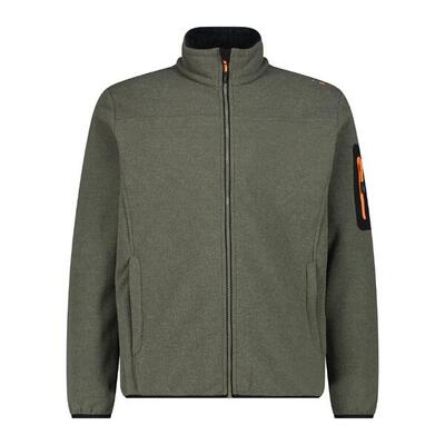 Fleecevesten truien heren - cmp man fleece jacket - olive