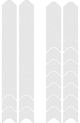 Frame- en achtervorkbeschermers - blanke glans