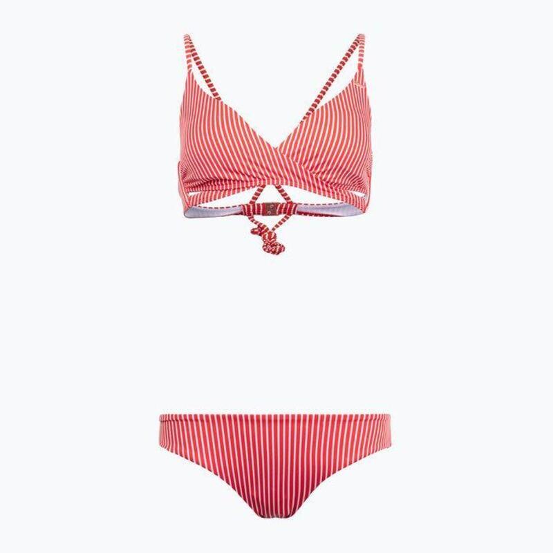 O'NEILL O'neill Vêtements de natation BAAY MAOI BIKINI  Femmes Red Simple Stripe