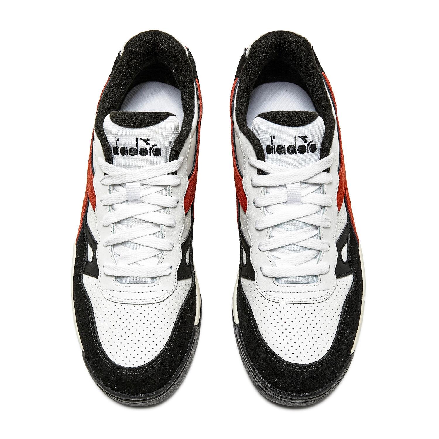 Diadora - Winner sl bco/preto/vermelho 501.179583.C8181 3/6