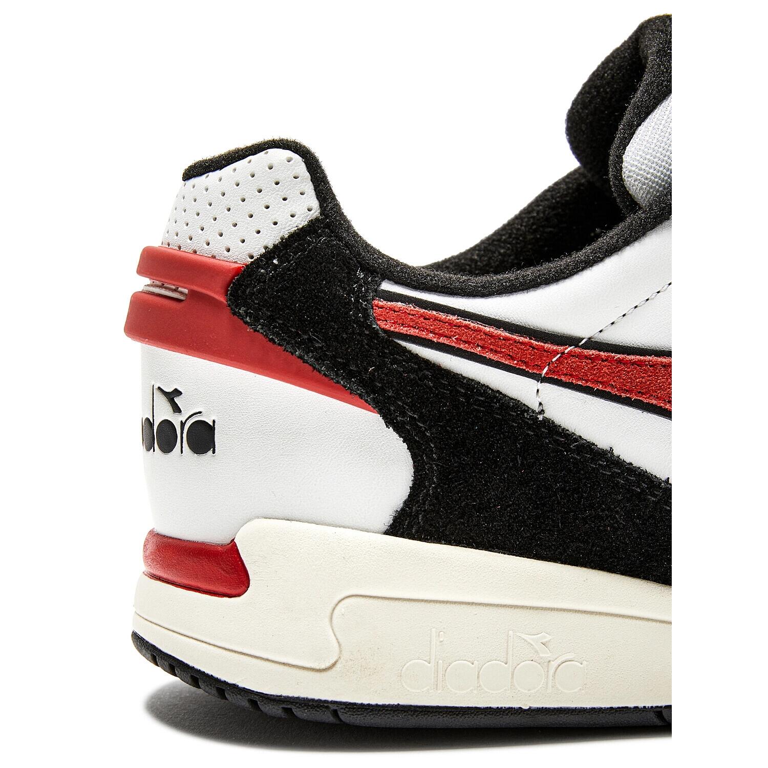 Diadora - Winner sl bco/preto/vermelho 501.179583.C8181 4/6