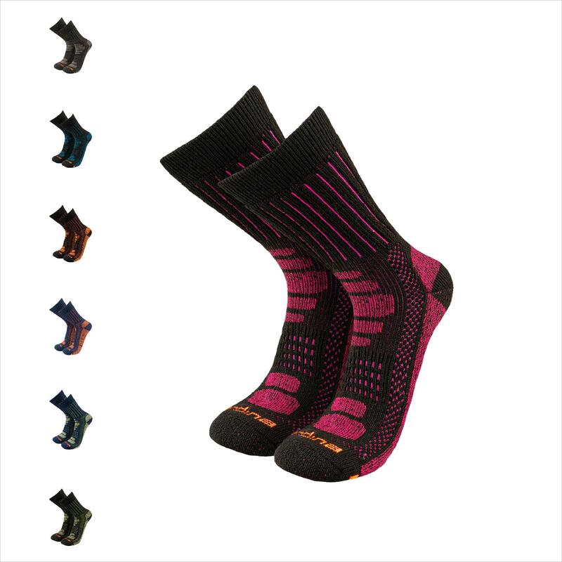 Alpaga Mérinos Chaussettes de randonnée, d'alpinisme à rembourrage extra fort