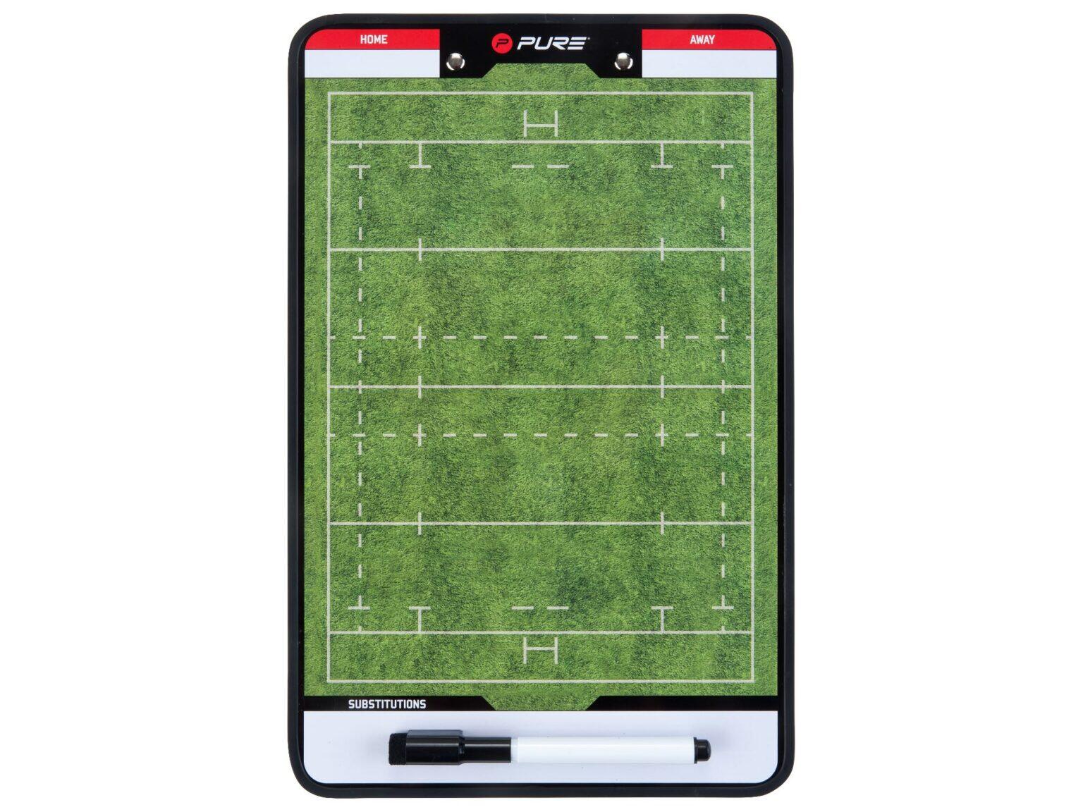 Rugby lavagnetta magnetica cancellabile doppia faccia 6/7