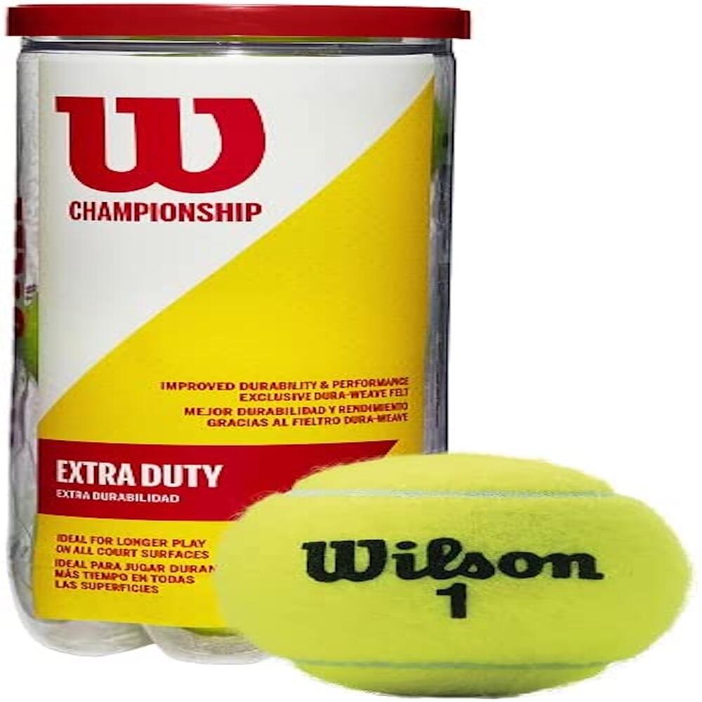 Wilson Tour XP 103 Graphite Tennis Racket Twin Set & 3 Tennis Balls 4/4