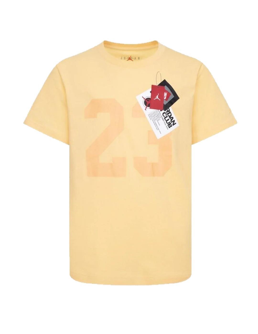 T-shirt pour enfant Jordan kids 95d372 Orange 1/5