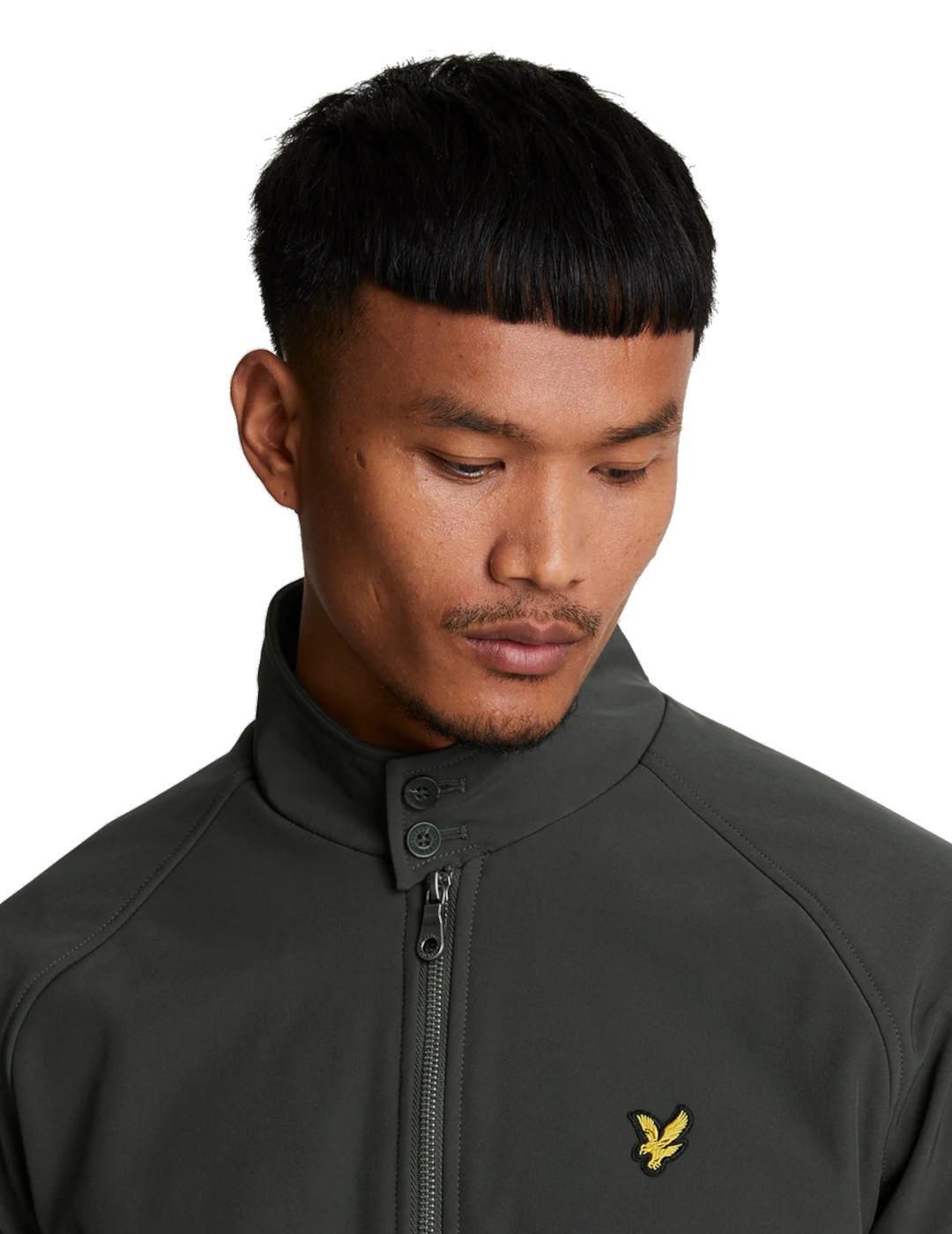 Chaqueta para Hombre Lyle & scott Softshell harrington  Gris 4/4