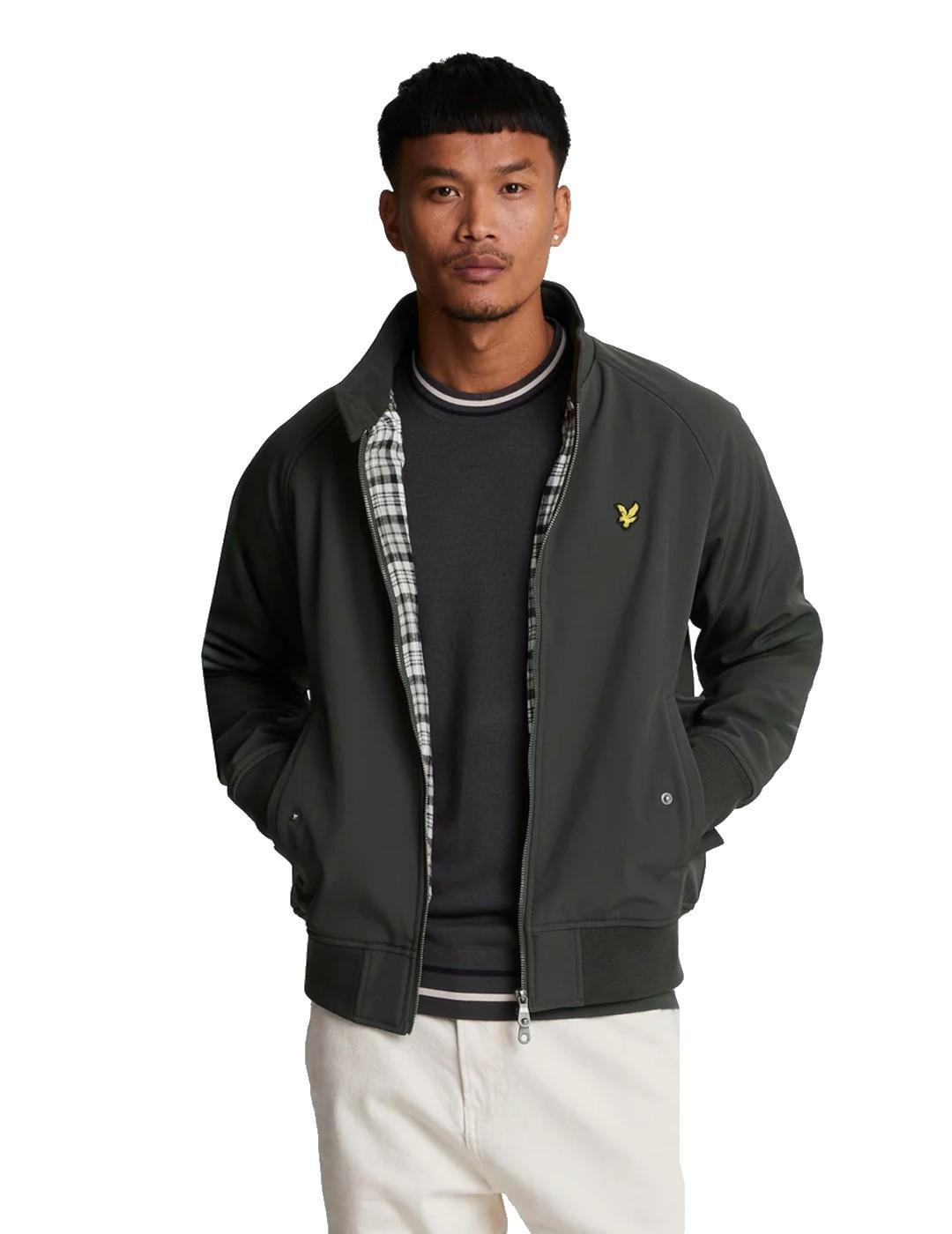 Chaqueta para Hombre Lyle & scott Softshell harrington  Gris 2/4