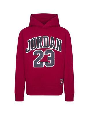 Felpe felpe in pile per bambini Jordan kids Hbr rosso