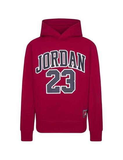 Felpe felpe in pile per bambini Jordan kids Hbr rosso