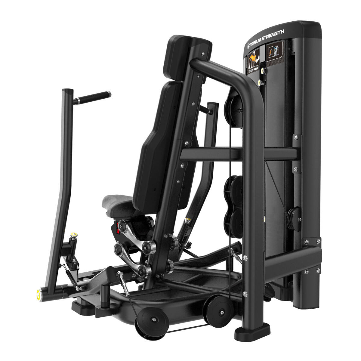 Selectorizada Press de Pecho Vertical Titanium Strength 3/5