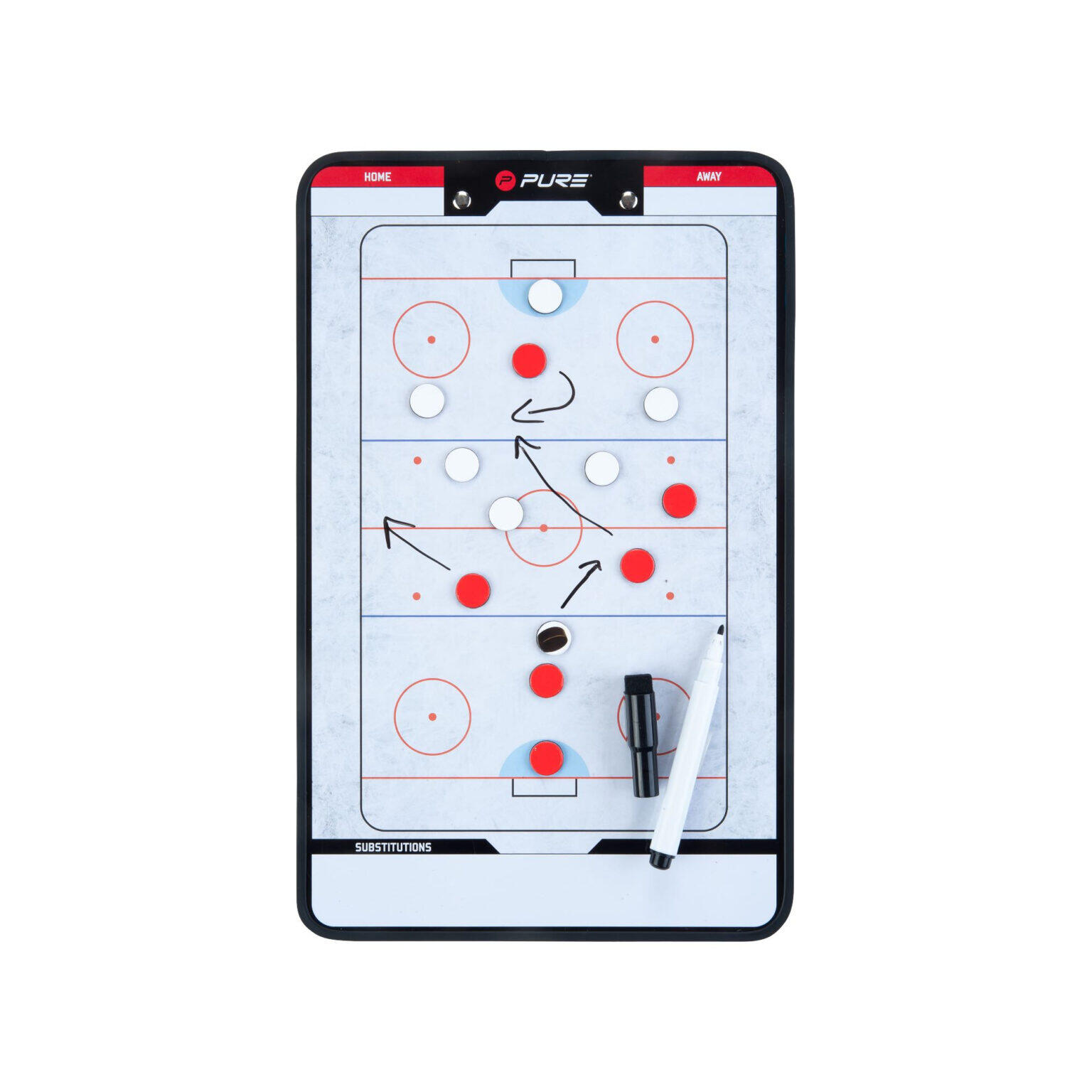 Tabla de entrenadores de hockey sobre hielo Pure2Improve 5/7