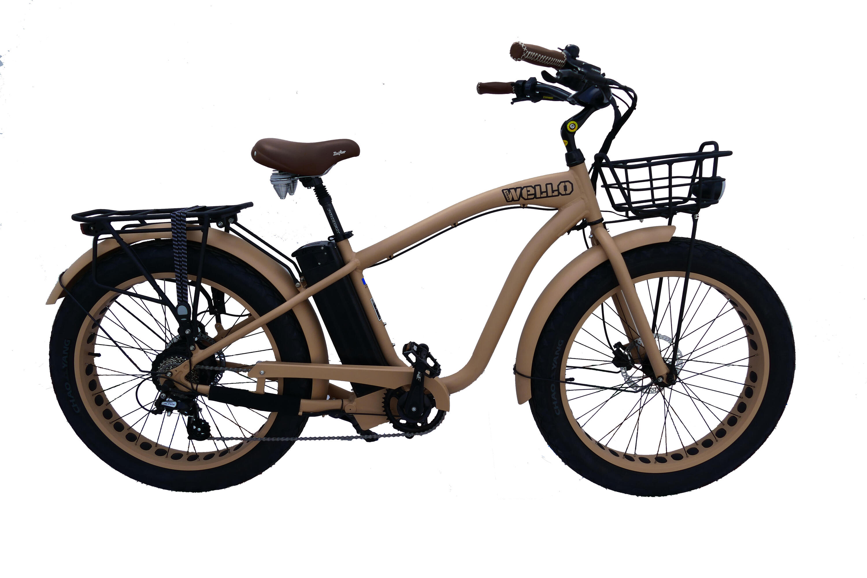 WELLOBIKES Bicicletta elettrica Fat Bike Uomo connessa