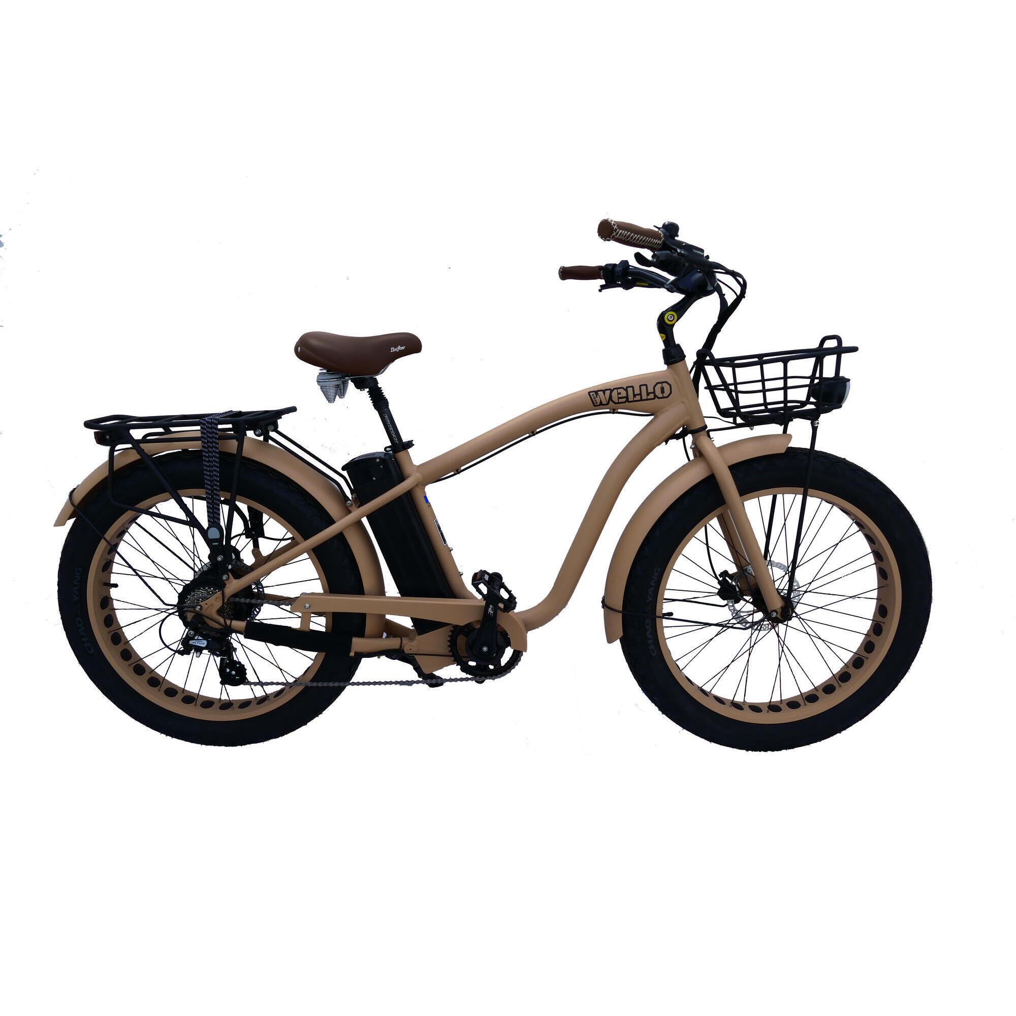 Bicicleta elétrica Fat Bike Homem conectada