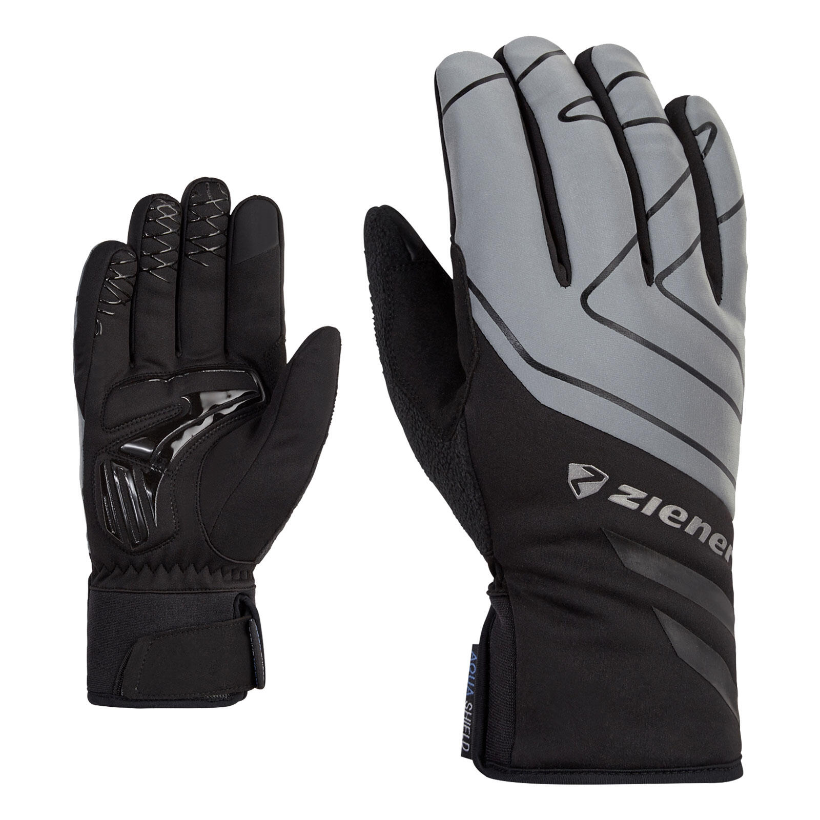 ZIENER Handschuhe wasserdicht wärmend atmungsaktiv Herren - Dilip AS® Touch Bike Glove