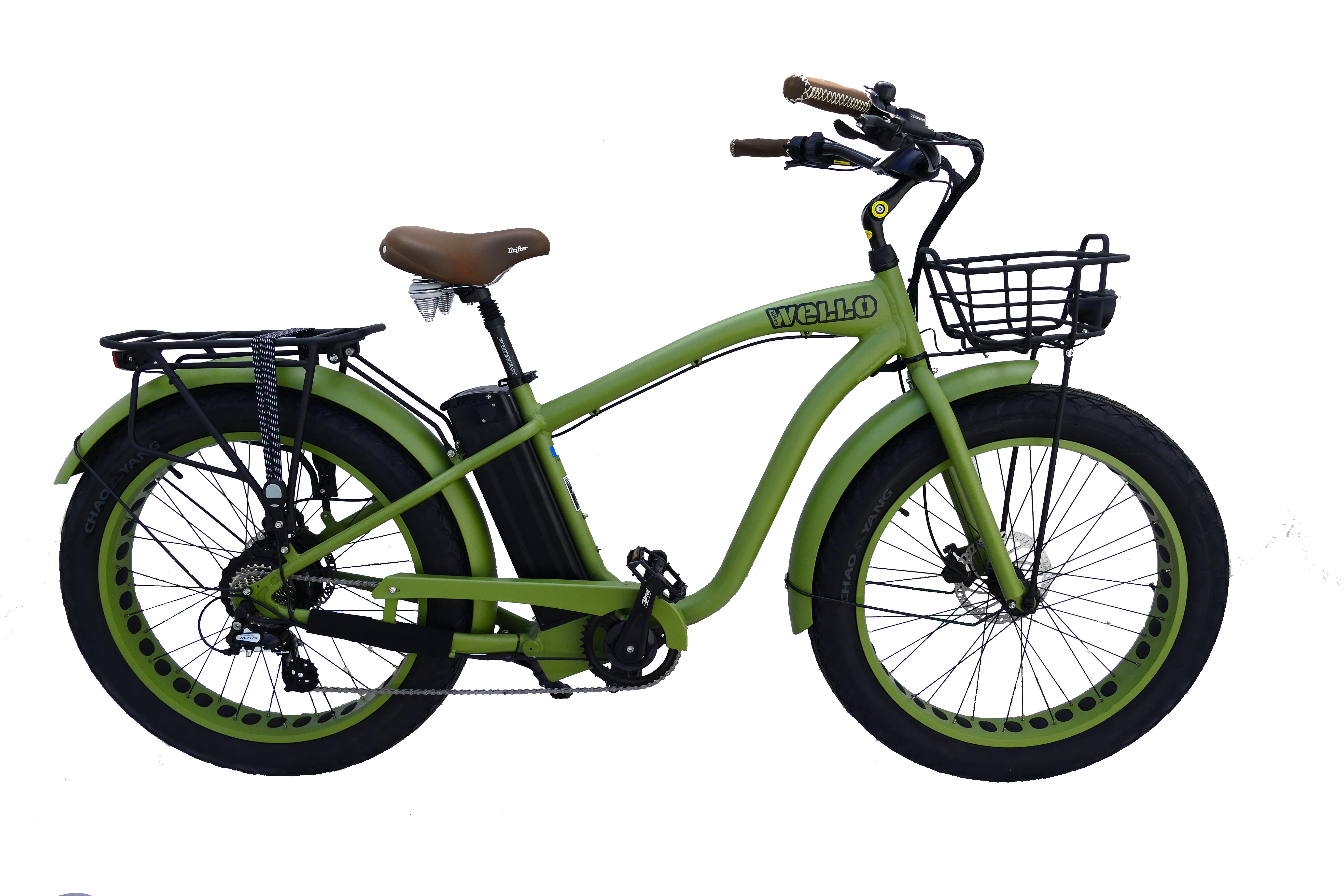 Bicicleta elétrica fat bike homem conectada