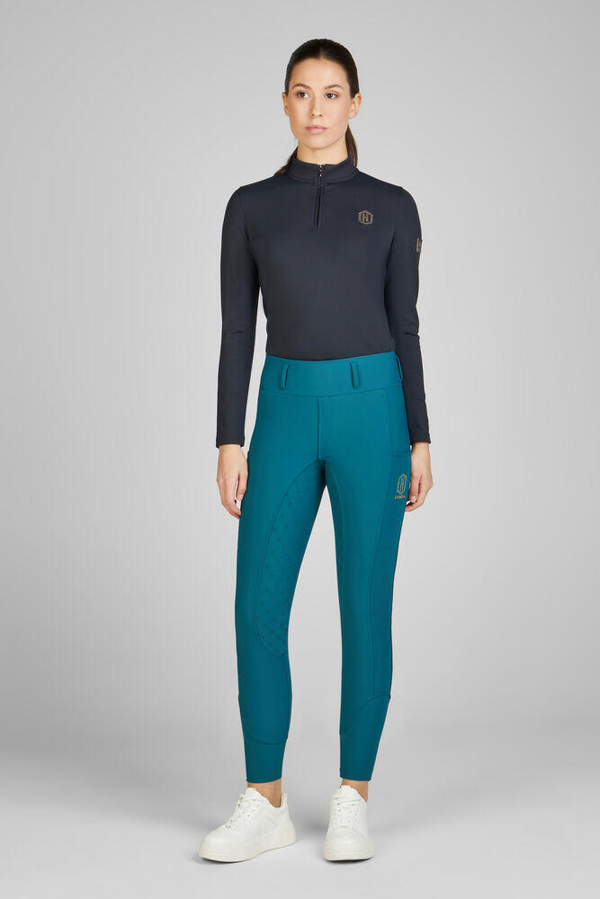 ESKADRON Paardrijden - Unisex -  Vintage Green - -legging Pro Riding Dames Heritage 24/25