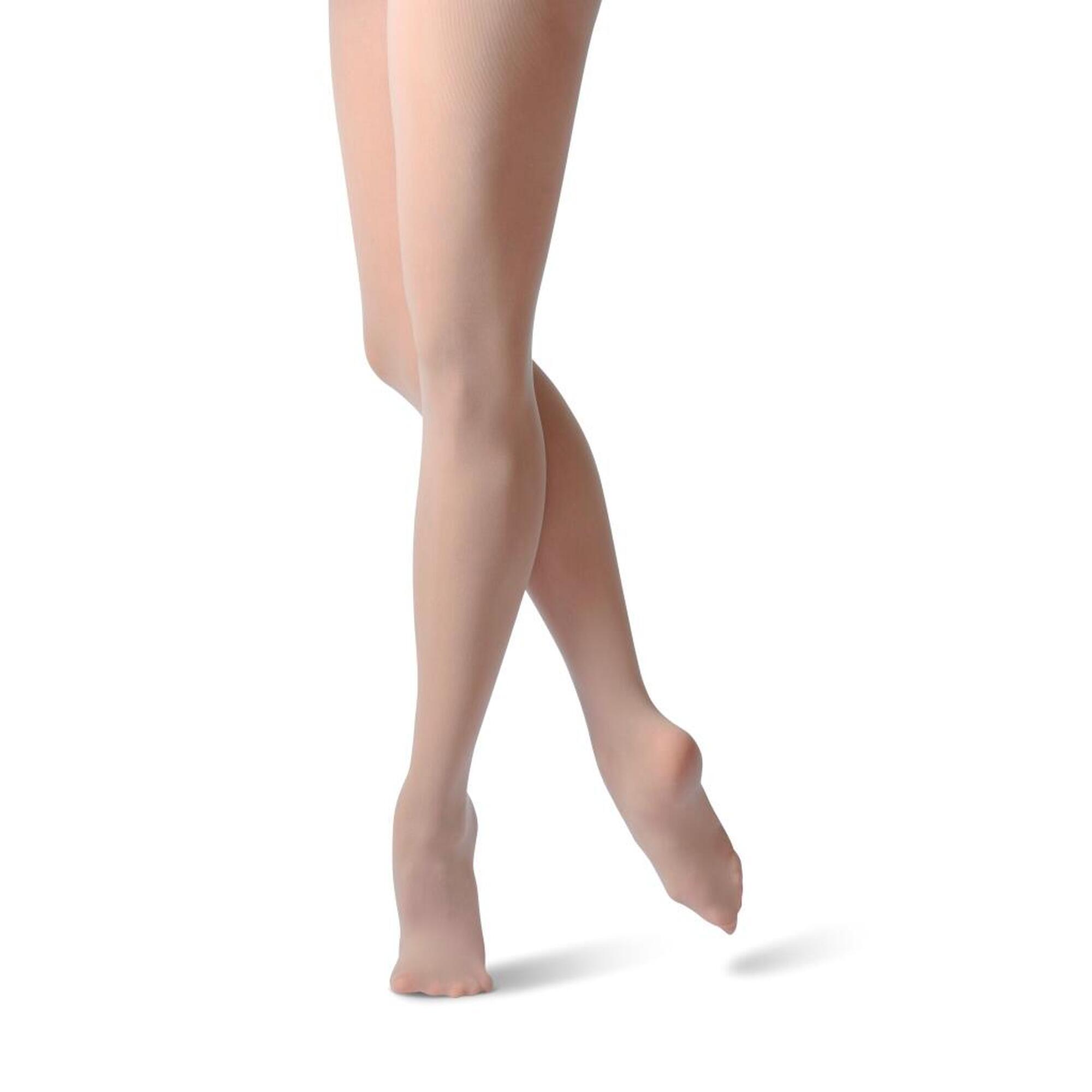 Pack de 5 collants avec pieds sans gousset