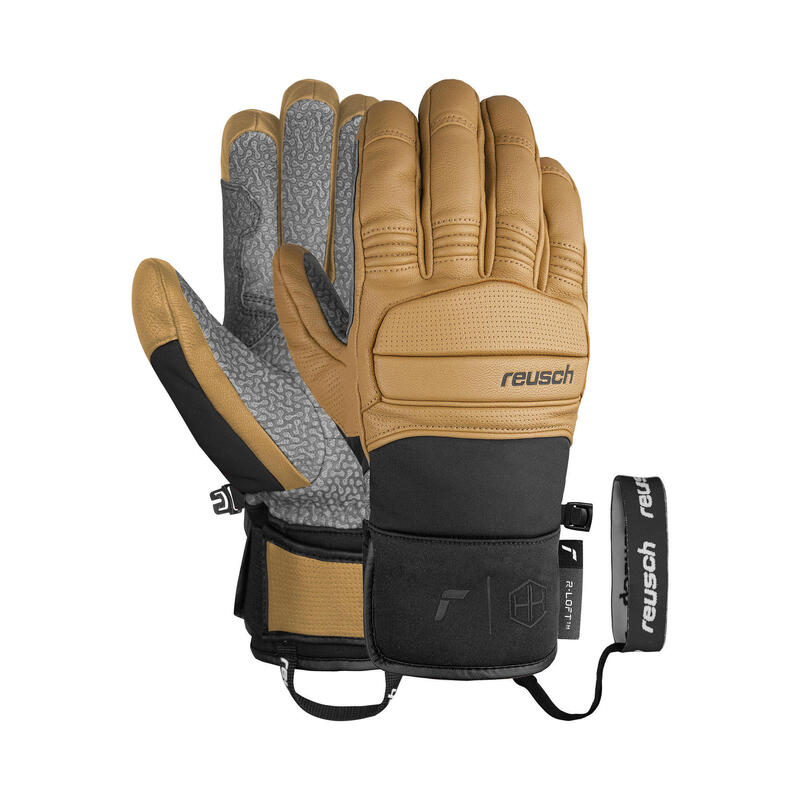 Moufles Reusch Marisa Pour Femme - Isolation TecFill, Softshell Coupe-Vent - Pour Ski Et Randonnée Hivernale