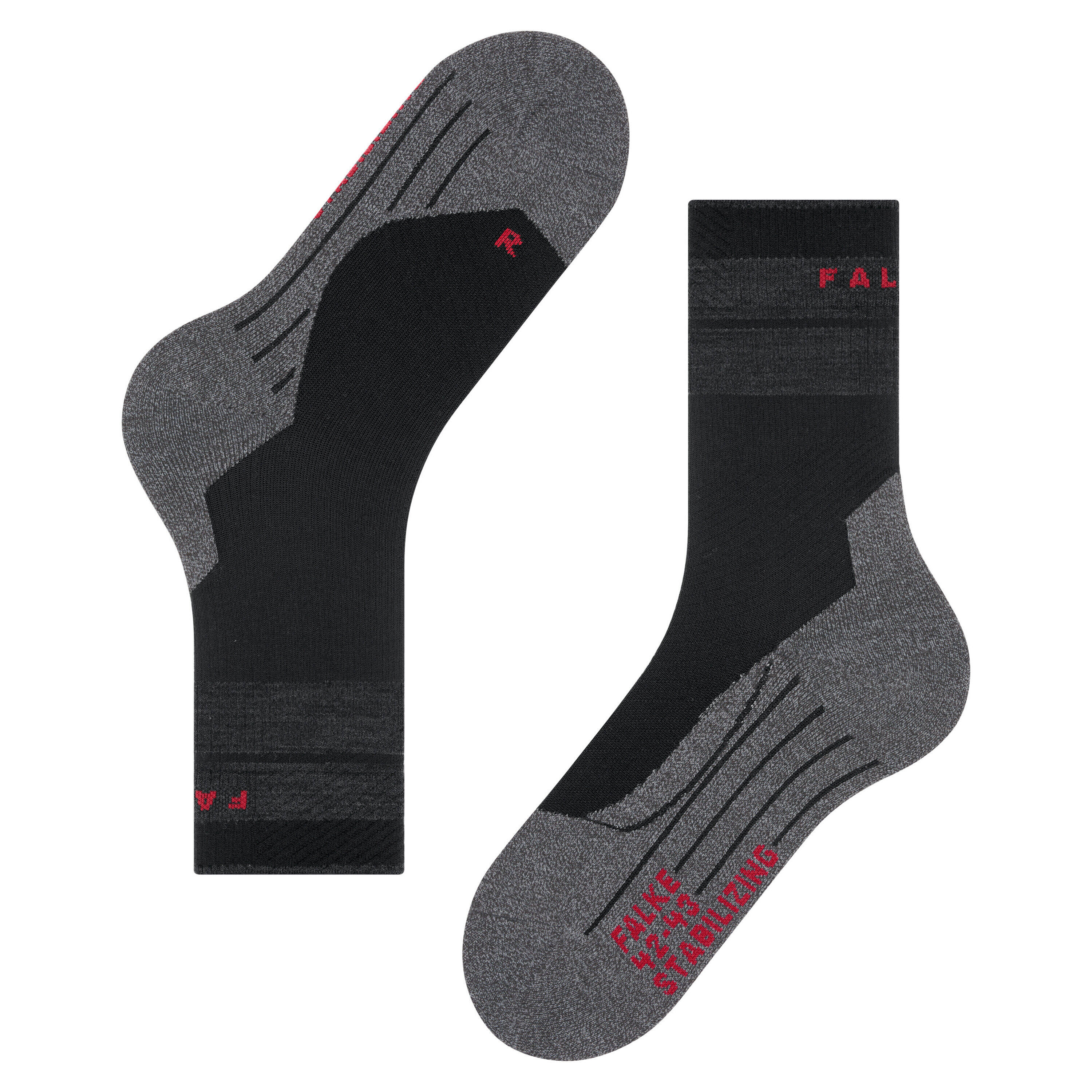 Falke - Chaussettes Femme Falke Tk Stabilizing - Chaussettes - Noir - 35/38 - Decathlon