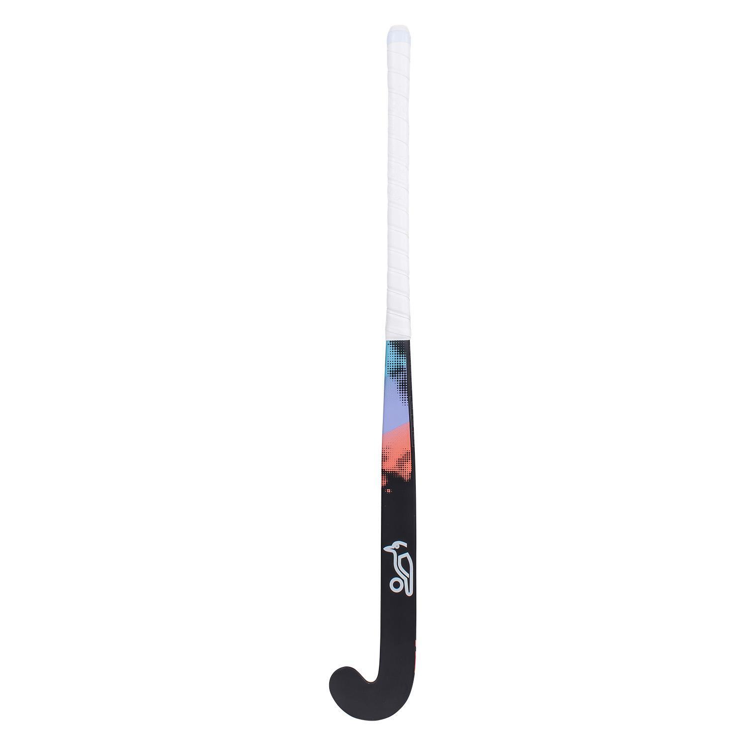 KOOKABURRA Logo MBow Echo Hockey Stick (White/Black)