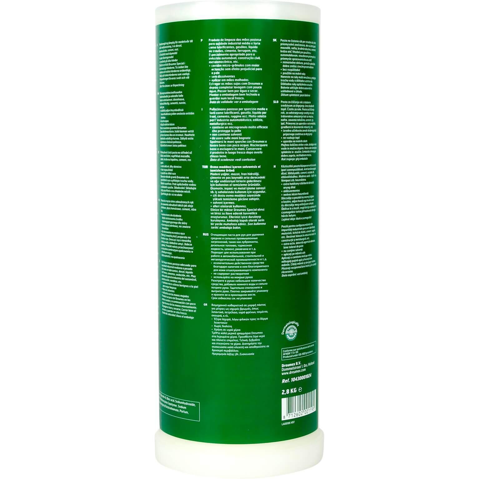 Dreumex zeep One2clean 2,8ltr special 2/3