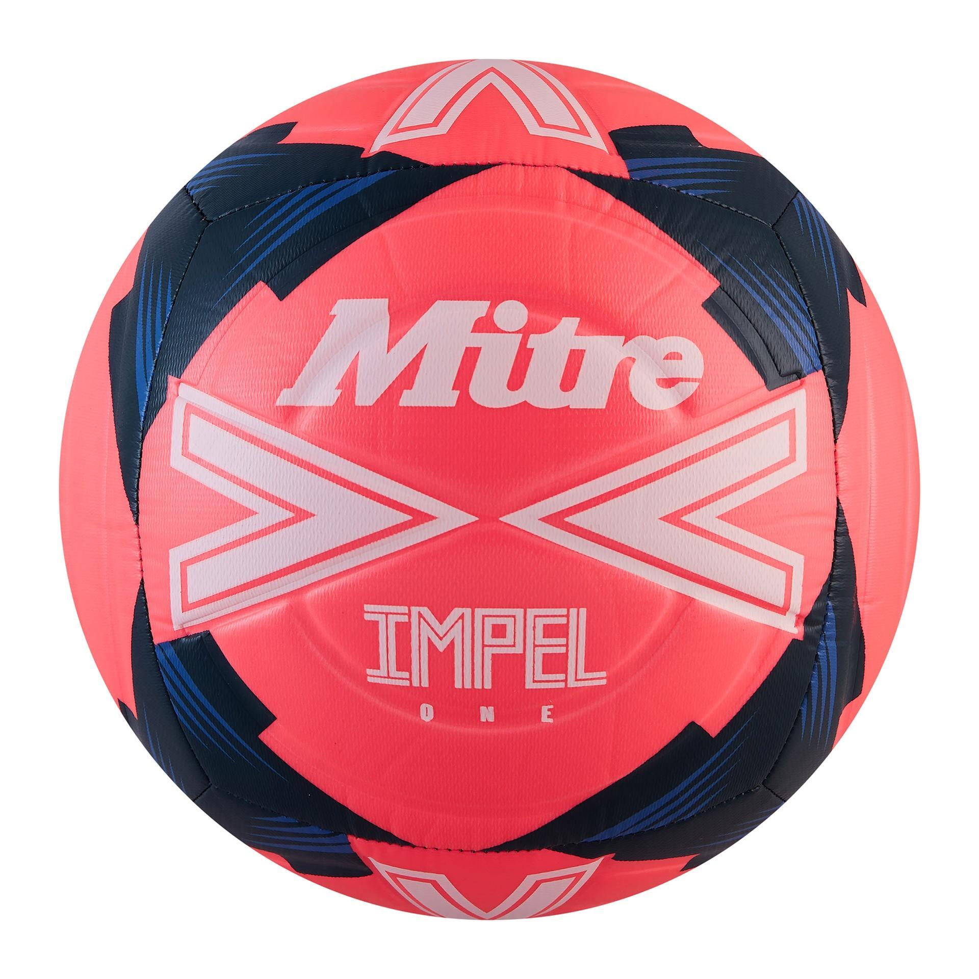 MITRE Impel One Football (Pink/White/Teal)