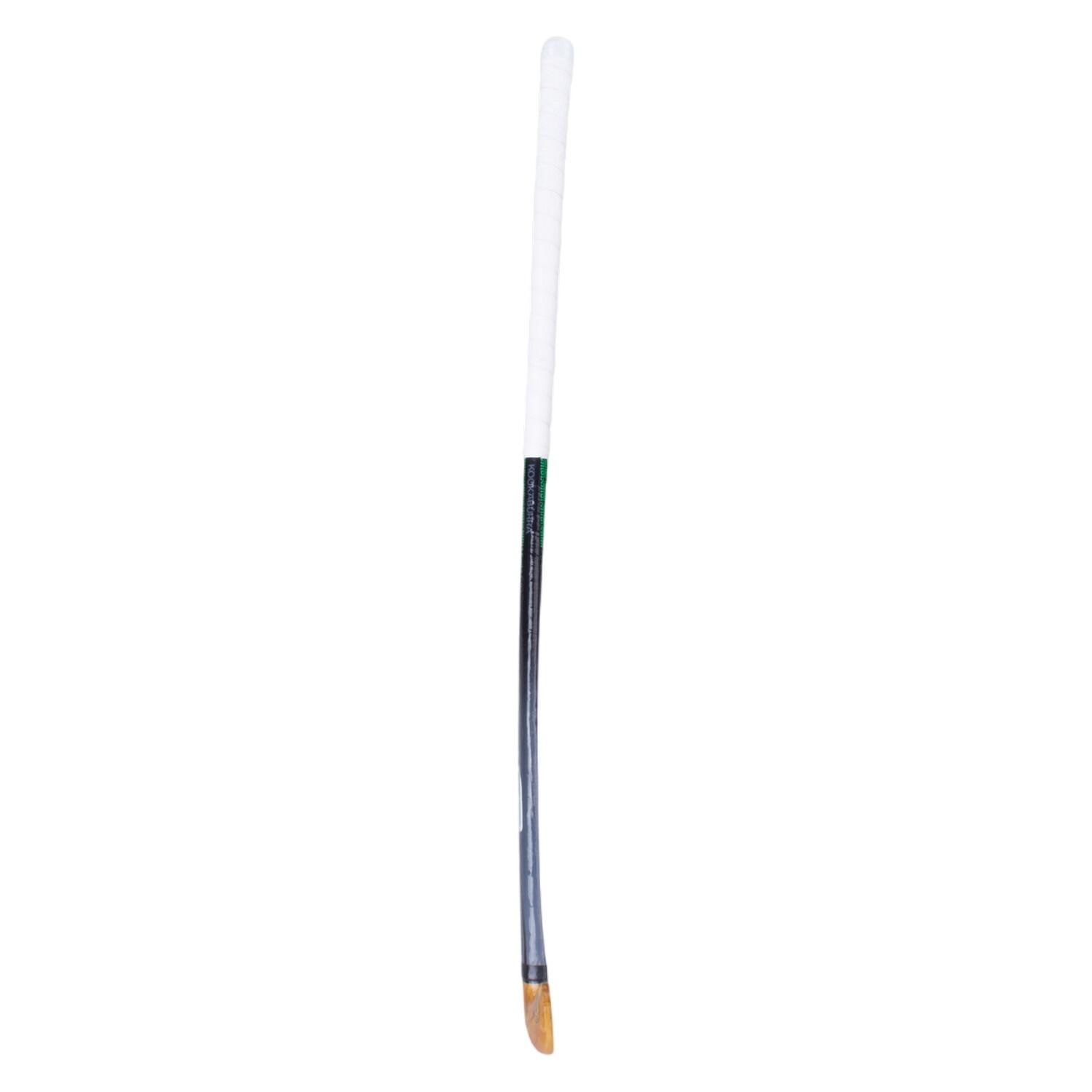 Wood Meteor Hockey Stick (Black/Green) 2/2