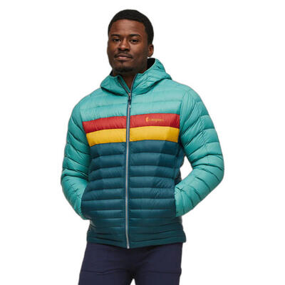 Gewatteerde jas met capuchon cotopaxi fuego